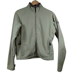 Nike ACG Fleece Jacket Women's Light Green Zip Up Outdoor Hiking Size M
